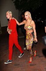 RITA ORA at Republic Records VMA Afterparty in West Hollywood