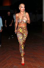 RITA ORA at Republic Records VMA Afterparty in West Hollywood