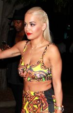 RITA ORA at Republic Records VMA Afterparty in West Hollywood