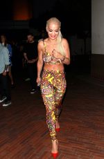 RITA ORA at Republic Records VMA Afterparty in West Hollywood