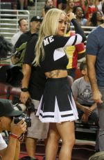 RITA ORA at The Power106 Celebrity Charity Basketball Game 09/20/2015