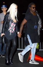 RITA ORA Leaves Chris Brown Concert in Anaheim 09/18/2015