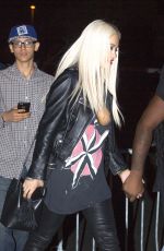 RITA ORA Leaves Chris Brown Concert in Anaheim 09/18/2015