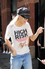 RITA ORA Leaves Her Hotel in New York 09/17/2015