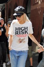 RITA ORA Leaves Her Hotel in New York 09/17/2015