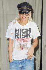 RITA ORA Leaves Her Hotel in New York 09/17/2015
