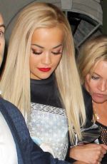 RITA ORA Night Out in London 09/04/2015