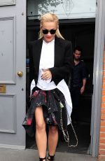 RITA ORA on a Promo Tour for Her New Single Body on Me in London 09/03/2015