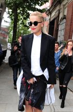 RITA ORA on a Promo Tour for Her New Single Body on Me in London 09/03/2015