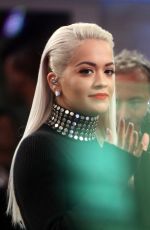 RITA ORA on the Set of Good Morning Amrica in new York 09/16/2015