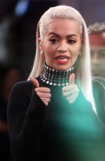 RITA ORA on the Set of Good Morning Amrica in new York 09/16/2015