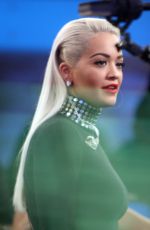 RITA ORA on the Set of Good Morning Amrica in new York 09/16/2015