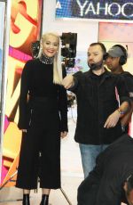 RITA ORA on the Set of Good Morning Amrica in new York 09/16/2015