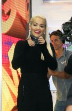 RITA ORA on the Set of Good Morning Amrica in new York 09/16/2015
