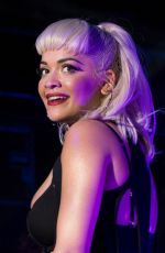 RITA ORA Performs at Irving Plaza in New York 09/14/2015