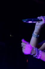 RITA ORA Performs at Irving Plaza in New York 09/14/2015