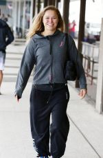 RONDA ROUSEY at Airport in Sydney 09/18/2015
