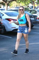RONDA ROUSEY Out Shopping in Los Angeles 08/31/2015