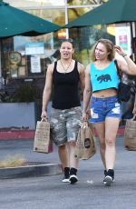 RONDA ROUSEY Out Shopping in Los Angeles 08/31/2015