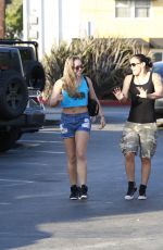 RONDA ROUSEY Out Shopping in Los Angeles 08/31/2015