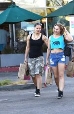 RONDA ROUSEY Out Shopping in Los Angeles 08/31/2015