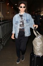 ROONEY MARA Arrives at LAX Airport in Los Angeles 08/31/2015