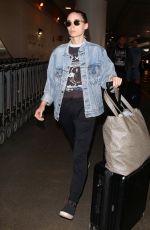 ROONEY MARA Arrives at LAX Airport in Los Angeles 08/31/2015