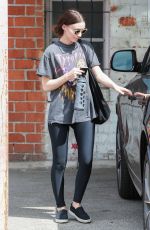 ROONEY MARA Leaves a Gym in Los Angeles 09/10/2015