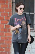 ROONEY MARA Leaves a Gym in Los Angeles 09/10/2015