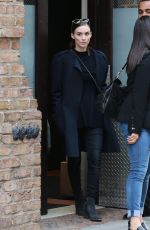 ROONEY MARA Leaves Her Hotel in New York 09/25/2015