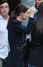 ROONEY MARA Leaves Her Hotel in New York 09/25/2015
