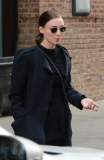 ROONEY MARA Leaves Her Hotel in New York 09/25/2015