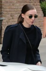 ROONEY MARA Leaves Her Hotel in New York 09/25/2015