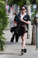 ROSE MCGOWAN Out and About in West Hollywood 09/21/2015