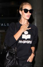 ROSIE HUNTINGTON-WHITELEY Arrives at LAX Airport in Los Angeles 09/17/2015