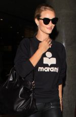 ROSIE HUNTINGTON-WHITELEY Arrives at LAX Airport in Los Angeles 09/17/2015