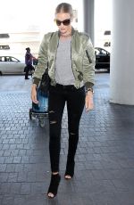 ROSIE HUNTINGTON-WHITELEY at Los Angeles International Airport 09/25/2015