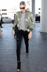 ROSIE HUNTINGTON-WHITELEY at Los Angeles International Airport 09/25/2015