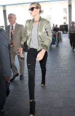 ROSIE HUNTINGTON-WHITELEY at Los Angeles International Airport 09/25/2015