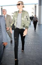 ROSIE HUNTINGTON-WHITELEY at Los Angeles International Airport 09/25/2015