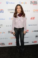 SALMA HAYEK at 2015 Global Citizen Festival in New York 09/26/2015
