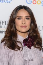 SALMA HAYEK at 2015 Global Citizen Festival in New York 09/26/2015