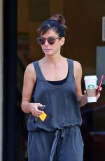 SANDRA BULLOCK Out and About in Sherman Oaks 09/16/2015