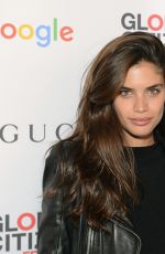 SARA SAMPAIO at 2015 Global Citizen Festival to End Extreme Poverty by 2030 in New York 09/26/2015