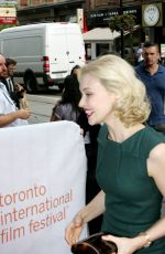SARAH GADON at Toronto Film Festival Fundraising Soiree in Toronto 09/09/2015