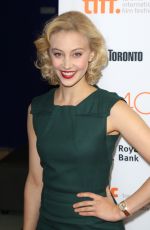 SARAH GADON at Toronto Film Festival Fundraising Soiree in Toronto 09/09/2015