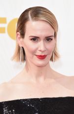 SARAH PAULSON at 2015 Emmy Awards in Los Angeles 09/20/2015