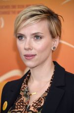 SCARLETT JOHANSSON at He Mamed Me Malala Premiere in New York 09/24/2015