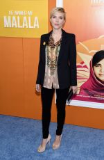 SCARLETT JOHANSSON at He Mamed Me Malala Premiere in New York 09/24/2015