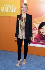 SCARLETT JOHANSSON at He Mamed Me Malala Premiere in New York 09/24/2015
